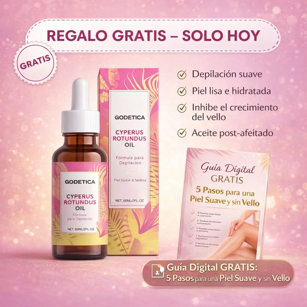 Aceite Godetica | Menos vello, más suavidad